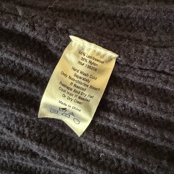 Hatch Navy Ribbed Cardigan - Picture 7 of 8